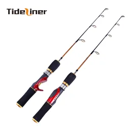 Timariner Ice Fishing Rod冬のRAFT紡績キャスティング釣り竿高品質のカーボン繊維釣りベイトキャスティングポールロッド