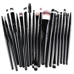 20Pcs Set di pennelli per trucco cosmetico Fondotinta in polvere Ombretto Eyeliner Pennello per labbra Strumento Marca Pennelli per trucco Strumenti di bellezza Pincel maquiagem holike