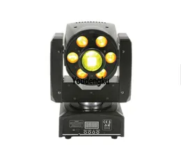 4 sztuk 30W LED spot ruchomych głowicy 6x8W Wash Mini LED Przeniesienie głowicy 4-w-1 RGBW LED Spot Wash 2in1 Moving Head Light