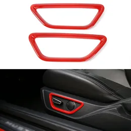 Auto Sitz Einstellen Taste Dekoration Kreis Abdeckung Fit Für Ford