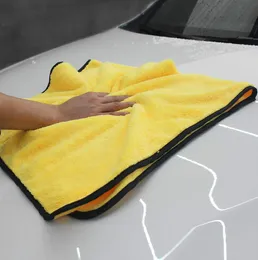 Super absorbent Myjnia samochodowa Mikrofibra Ręcznik samochodowy Cleaning Tkaniny Duża Rozmiar 92 * 56 cm Hemming Car Pielęgnacja Tkaniny Szczegóły Ręcznik