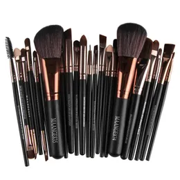 22PCS SZKUKA MAKEUP ZESTAWY Profesjonalne podkład twarzy w proszku cień do powiek Contour Contour warga wielofunkcyjne kosmetyki makijażu Zestaw do makijażu