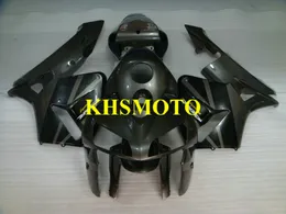 Комплект обтекателя мотоциклов для Honda CBR600RR CBR 600RR F5 2005 2006 05 06 CBR600RR ABS FLATGLOSS Черные обтекиватели + подарки HQ29