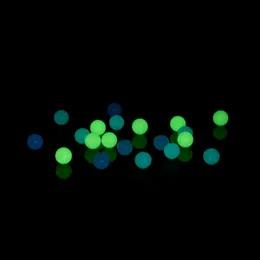 Светящиеся 6 мм 8 мм кварцевый TERP жемчужный мяч вставка курение аксессуары с голубыми зелеными четкие верхние жемчужины для Banger стеклянные бонги DAB