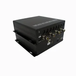 FreeShipping 12G HD SDI Transceiver; Sender-Empfänger-Übertragungslösung; 4-Kanal-3G-SDI-Multiplexer über Singlemode-Glasfaser-Extender