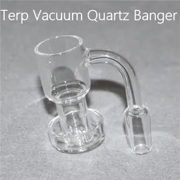 Terp Vacuum Quartz Banger Nail (Up Your Oil) Verschiedenes OD 25mm Domeless Nails 10mm 18mm 14mm Male Female Joint Dab Rig
