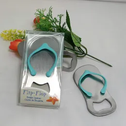 Slipper Beer Bottle Opener Stainless Steel 33g Flip Flop Shape Corkscrew Beach Thong Wine Wedding Festival Present