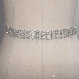 Handgefertigter Kristall-Hochzeitsgürtel, goldener silberner Strass-Hochzeitskleidgürtel, formelle Hochzeitsaccessoires, Brautband-Schärpengürtel CPA1393