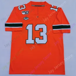 Miami Hurricanes Football Jersey NCAA College Reginald Wayne Michael Irvin  Mark Walton Clive Walford Vernon Carey THE ROCK Testaverde