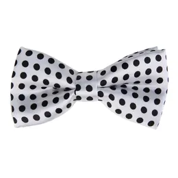 2019 New Fashion Adjustable Black Dot Print Suspender And Bow Ties Sets For Kids Boys