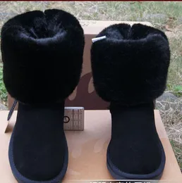 Sıcak satış-2020 yüksek kaliteli wgg kadın çizmeler bayan çizmeler çizme kar çizme kışlık çizmeler deri önyükleme ABD boyutu 4--13