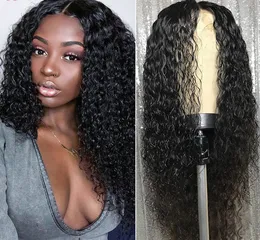 Deep Wave Lace Front Human Hair Wigs Diva 250 Densitet Pre Plocked Brazilian Human Hair 360 Full Lace Human Paryker för svarta kvinnor