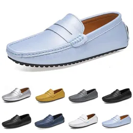 2021 Mężczyźni Casual Shoes Espadrilles Łatwe Trzy Czarny Biały Brązowy Wino Srebrny Czerwony Kasztan Męskie Trampki Outdoor Jogging Walking Kolor 39-46 Dwadzieścia dziewięć