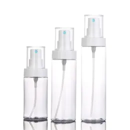 80 ml / 120 ml / 160 ml 20st / parti bärbar liten transparent plast tomma sprayflaskor påfyllningsflaskor Premium parfymflaskor