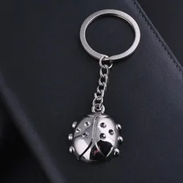 10 pz Chaveiro Moda Casual Animale Coccinella Portachiavi Fascino Della Lega Portachiavi Portachiavi Creativo Metallo Portachiavi Auto Gioielli Gift219m