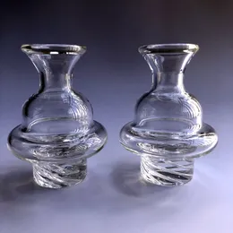 Cyclone Spinning Kuvars Banger Terp Pearl kuvars Banger'ı Çiviler bong için Carb Cap OD30mm ile Hava Hole riptide