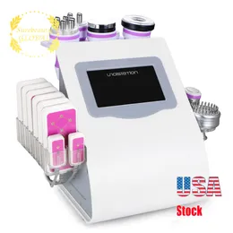 Venda de verão 9-1 40K Ultrassonic Cavitação RF Radiofrequência Vacuum Photon Cold Photon Micro Skin Care Machine