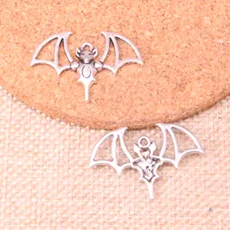 60pcs Charms bloodsucking bat 22*32mm Antique Making pendant fit,Vintage Tibetan Silver,DIY Handmade Jewelry