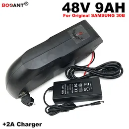 48V 9AH E-bike Lithium ion Battery for Bafang BBSHD 500W 800W Motor for Original Samsung 30B cell Electric Bicycle Battery 48V