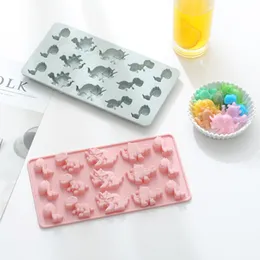 silicon chocolate mould baking tool 3d resin molds DIY soap sweet candy food little animal bakery pastry baking moldes