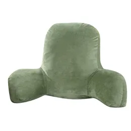 home decoration accessories Plush Big Backrest Reading Rest Pillow Lumbar Support Chair Cushion with Arms room decoration Pillow Case