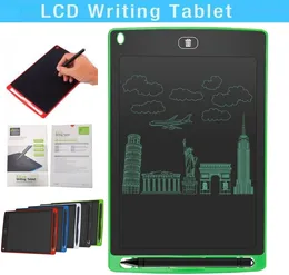 Hochwertige 8,5-Zoll-LCD-Schreibtabletts Memo-Zeichentablett Elektronische Grafikkarten für Kinder Digitaler Notizblock mit Stift für das Büro zu Hause