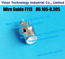 Ø0.155mm F113T / 45T fio EDM Guia A290-8110-Z714 para conicidade de 45 graus inferior para Fanuc A, B, C, IA, IB inferior diamante guia d = 0,155 milímetros A2908110Z714