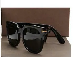 Lyx-Solglasögon Märke Märke Designer Solglasögon logotyp Kvinnor Billigare Super Star Kändis Kör Solglasögon Tom för män Glasögon W142