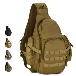 Men 20-35L Tactical Sling Bag Waterproof Shoulder Sports Bag Tactical trekking Backpacks Camping Outdoor Single Belt Chest Pack