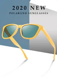 2020 새로운 브랜드 디자인 편광 된 선글라스 남성 여성 남성 운전 복고풍 사각형 태양 안경 Sonnenbrille UV400 PD1354A