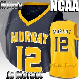 NCAA 12 Ja Morant Jersey Murray State University 12 Deandre Zion Hunter Williamson 5 RJ Barrett 21 Rui Hachimura 23 Jarrett Culver Jerseys