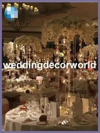 Venda quente de casamento arcos de flores rodada arco de metal para centros de mesa decorações decor301