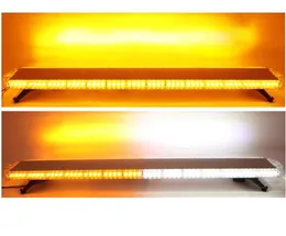 Бесплатная доставка 1600 мм / 62 дюймов высокая яркая крыша крепление автомобиля вспышка строб лампочка янтарный эвакуатор свет бар сверхмощный строб свет бар