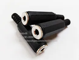 3.5mm Stereo Female DIY Plastic Cover Handle Head Audio Connector Adapter/20PCS