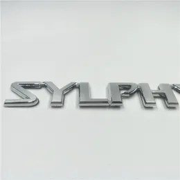 For Nissan Sylphy Emblem Rear Back Trunk Badge Sign Logo Symbol Letters Decal