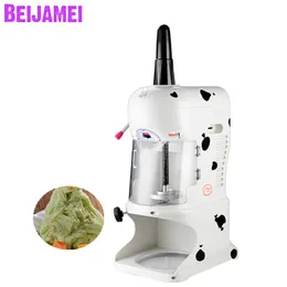 BEIJAMEI Wholesale Commercial Automatic Ice Crusher Shaver 90kg/h Electric Sand Ice Machine Block Ice Planer