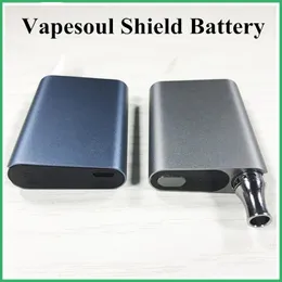 Подлинная Vapesoul Shield Battery Kit 400Mah Переменное напряжение предварительного нагрева батареи Fit Liberty V5 V9 X5 A3 Картриджи Бесплатный DHL