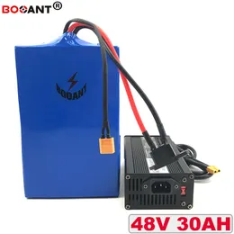 48V litiumbatteri 18650 för BAFANG BBSHD 1000W 1800W Motor 48V 30AH E-BIKE LITHIUM BATTERY PACK 13S 48V ELEKTRISK BIKE BATTERI