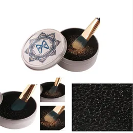 MAANGE Makeup Brush Cleaner Sponge Remover Color Off Make up Brushes Cleaning Mat Box Powder Brush Washing Cosmetic Clean Kits