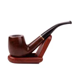 Black Sandalwood Pipe Acrylic Bend Handle and Ring Pipe Manufacturer Direct Sale Furniture Parts Wholesale