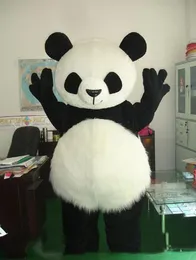 2018 SPRZEDAŻ FAKTYCZNY Klasyczny kostium maskotki panda niedźwiedź kostium maskotki gigantyczny kostium maskotki panda