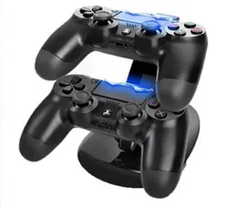 5V USB Dual Charging Dock Station Stand Holder Support Charger For Sony PS4 Slim PS4 Pro PlayStation 4 Slim Gamepad Controller