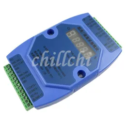 Freeshipping DS18B20 10 multi-channel temperature acquisition module Modbus RTU RS485