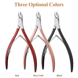 Nya 6pcs / lot Nail Clippers Död hudborttagare Rostfritt stål Nail Cuticle Scissor Finger Toe Nail Nipper Clipper Trimmers