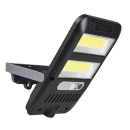 COB LED SOLAR Light Outdoor Solar Lampa PIR Motion Czujnik Ściana Światła IP65 Wodoodporna Słoneczne Sunlight Street Garden Lights