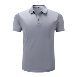 Summer Szybka sucha koszulka polo mężczyźni casual slim slim z krótkim rękawem koszulka tee sportswear oddychające Camisa Polo Homme topy koszulki T200605