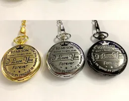 wholesale To my son Pocket watch vintage pocket watch Men Women antique models Tuo table watch PW165