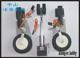 Kostenloser versand Elektrische Einziehfahrwerk für Freewing Mirage 2000 80 EDF rc flugzeug Ersatzteil Diy modell teil
