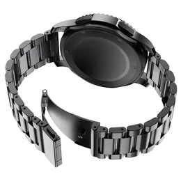 Cinturini per orologi Cinturino in metallo per Gear S3 Frontier Galaxy 46mm Band Smartwatch 22mm Bracciale in acciaio inossidabile Huawei GT S 3 46256v