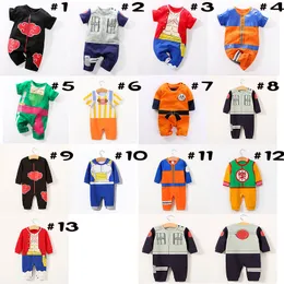 13 Color Baby Romper Toddler One Piece Luffy Onesie Baby Girl Boy clothes Kids Doctor Chopper Jumpsuit Infant Kakarot Akatsuki Costume3M-18M